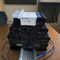 Module de relais Weidmuller ultra-fin 24VDC1CO, relais de puissance 24V, plus de 2 ampères, un normalement ouvert, un normalement fermé, TRS 1122770000