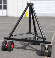 Kamera-Kran Dreieckiger Jimmy Jib Mit 360-Grad-Rotation Dutch Head