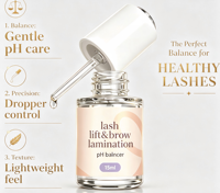 Neutralisant PH pour rehaussement de cils OEM ODM, logo personnalisé pour rehaussement de cils, lamination des sourcils, salon de beauté
