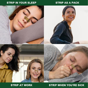 Patchs nasaux en tissu non tissé pour la ventilation Réduire la congestion Nez qui coule et éternuements - Product Image 3