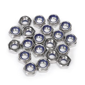 Hochwertiger Edelstahl Din985 Hexagonel <span class=keywords><strong>Dylon</strong></span> Insert Konter mutter - Product Image 5
