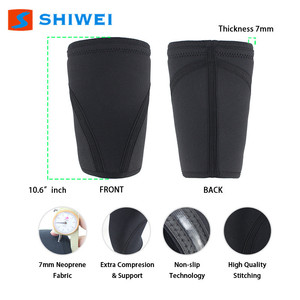 Shiwei Knee <b>Pad</b> Neoprene 7mm <b>Cushioning</b> Protection Shock Absorption Unisex Outdoor Sports Fitness Weightlifting - Product Image 5