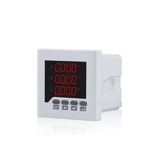 High Quality 72*72mm AC/DC Power Supply Three Phase Digital Panel Voltage Meter digital panel voltmeter