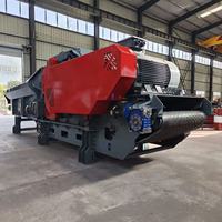 Broyeur de bois CE, machine à sciure, déchiqueteuse de branches et de troncs, moteur à engrenages 380V 3-40T pour l'agriculture et la foresterie