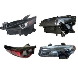 Para Mazda <span class=keywords><strong>CX30</strong></span> CX-30 2020-<span class=keywords><strong>2024</strong></span> Kit de Carrocería Parrilla Parachoques Lámpara Trasera Marco de Faro Antiniebla Soporte Cromado Guardabarros Arco de Rueda Delantera Faldón - Product Image 4