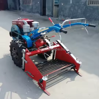 Mini tracteur manuel pour la récolte des pommes de terre, récolteuse de pommes de terre, récolteuse de patates douces, tracteur à pied pour la récolte des pommes de terre