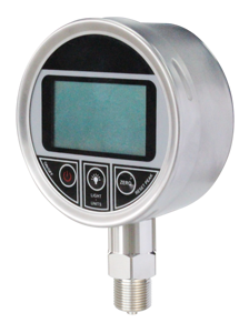 0-1000 Bar ad alta precisione manometro digitale con registratore di dati 100mm in acciaio inox OEM - Product Image 3