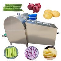 Commerciële groente- en fruit-snijmachine voor komkommers, elektrische groentesnijder