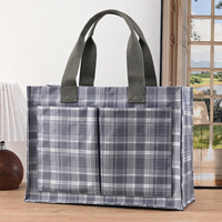 Sac fourre-tout de travail pour ordinateur portable, OEM ODM, logo personnalisé, multi-poches, imperméable, grande capacité, avec fond anti-affaissement