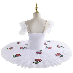 Tutú de Ballet profesional Pancake niños <span class=keywords><strong>blanco</strong></span> Swan Lake Ballet disfraz niños Danse niñas bailarina tutú faldas - Product Image 2