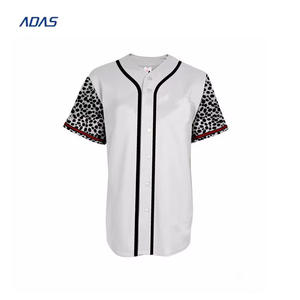 販売のための野球ジャージーシャツホワイトメンズプレーン野球 & ソフトボールウェアカスタム昇華野球ジャージメンズカスタマイズ - Product Image 2