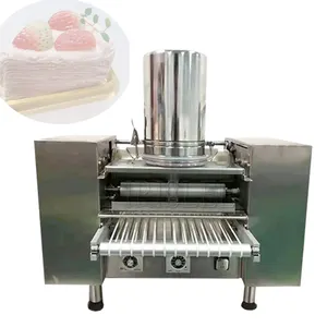 Melaleuca Cake Crust Machine Industry Cake Layer Making Machine Crepe Pancake Machine Chapati Maker Equipement