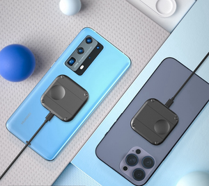 Tragbares magnetisches 3-in-1-Schnellladegerät Faltbares kabelloses Ladegerät Adapter Mobiltelefon Magnetisches kabelloses Ladegerät - Product Image 5