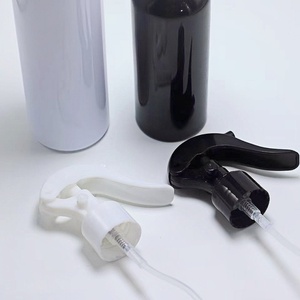 Botellas de Spray con Gatillo de Plástico Blanco y Negro de 150ml y 500ml, Recargables, con Pulverización Fina, para Cosméticos, Peluquería y Maquillaje - Product Image 5