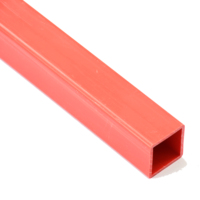Tuyau de plomberie en PVC de type droit disponible en OEM, tube carré résistant à l'usure, surface lisse, écologique, anti-UV, pour usage en jardin, découpe facile