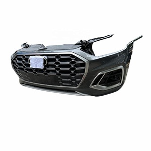 ชุดกันชนหน้ามือสองสำหรับ Audi Q5L / <span class=keywords><strong>Q5</strong></span> <span class=keywords><strong>Sportback</strong></span> 2021-2024 รุ่น <span class=keywords><strong>S</strong></span>-<span class=keywords><strong>Line</strong></span> Sport พร้อมกระจังหน้าแบบรังผึ้ง - Product Image 3