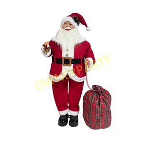 Di alta qualità decorazione di natale all'ingrosso buon natale musicale natale Animatronic Babbo Natale danza con <span class=keywords><strong>musica</strong></span> - Product Image 3