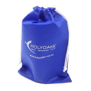 Bolsa de lavandería de tela no tejida para hotel, bolsa con cordón para secador de pelo - Product Image 4