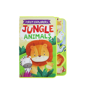 Animaux <span class=keywords><strong>de</strong></span> <span class=keywords><strong>la</strong></span> <span class=keywords><strong>jungle</strong></span> <span class=keywords><strong>Livre</strong></span> Eva <span class=keywords><strong>Livre</strong></span> pour enfants Impression Apprentissage éducatif <span class=keywords><strong>Livre</strong></span> Eva Board - Product Image 2