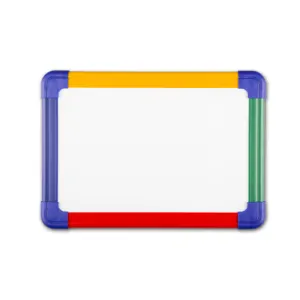Double Sides Magnetic Dry Earase Board 9*12'' Small Whiteboard For Student Kid Writing Drawing Learning