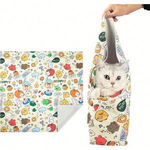 Envoltura Autoadhesiva para el Cuidado de Gatos, Evita la Escape y las Arañazos Durante el Recorte de Uñas, Ideal para Negocios y como Regalo Promocional - Product Image 1