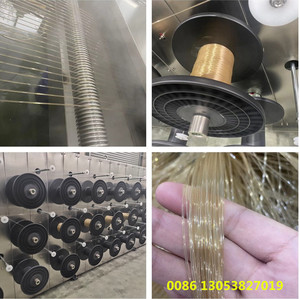 Nylon Pet dây kéo Monofilament đùn máy làm/Fastener Mono sợi dây chuyền sản xuất - Product Image 3