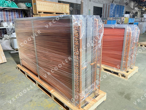 Ampla gama de aplicações 9.52Mm 12.7Mm 15.88Mm Copper Tube Fin Heat Exchanger para ar condicionado - Product Image 4