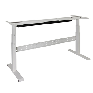 SH 인체공학적 듀얼 모터 컴퓨터 책상 높이 조절 테이블 스탠딩 데스크 - Product Image 4