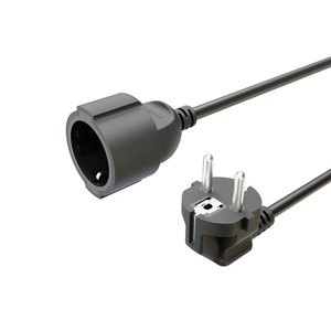 Dây nối dài chịu lực cao 1.8M 5M 10M tiêu chuẩn Châu Âu, chống nước, đầu nối IEC CEE7/7, dùng cho máy tính - Product Image 1