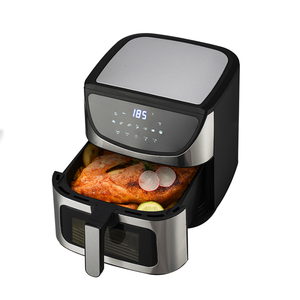 Электронное Сенсорное визуальное окно высокой четкости для дома, интеллектуальная Бездымная и легко очищаемая воздушная фритюрница из нержавеющей стали 8 л - Product Image 3