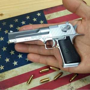 Legering Empire Desert Eagle Metaal Pistoolmodel 100mm Holster Metaal Decoratie Ambachten Collectie Jongens Speelgoed LT Model Kan Niet Schieten - Product Image 1