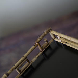 Long bamboo <b>tea</b> table, <b>tea</b> <b>tray</b>, <b>tea</b> table, antique and miscellaneous utensils, Chinese style bamboo small <b>tea</b> table - Product Image 4