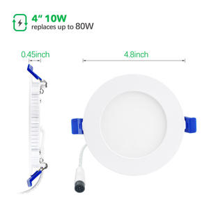 <span class=keywords><strong>Downlight</strong></span> <span class=keywords><strong>LED</strong></span> Inteligente RGB de Fábrica Tuya, Wifi, 4 y 6 Pulgadas, Delgado, el <span class=keywords><strong>Mejor</strong></span> <span class=keywords><strong>Downlight</strong></span> RGB Negro Regulable - Product Image 5