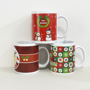Nuova Tazza da Caffè Classica Ecologica in Porcellana Fatta a Mano con Design Natalizio Marca Seefy Souvenir per Omaggi - Product Image 5