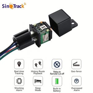 ตัวติดตามจีพีเอสแบบเรียลไทม์สำหรับ sinotrack ST-907ระบบนำทางรถยนต์แบบซ่อนด้วยรีเลย์ GSM GPRS และ GPS - Product Image 4