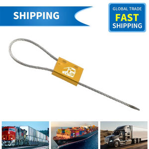 Contenedor de puerta de camión Fácil de quitar Sello de bloqueo de alambre Sello de metal Contenedor DE SEGURIDAD Sello de <span class=keywords><strong>cable</strong></span> - Product Image 2