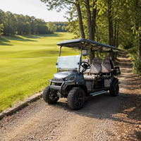 Voiturette de golf électrique professionnelle à 6 roues avec CarPlay à vendre