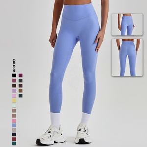 SHINBENE Super Cloud 5.0 Leggings <span class=keywords><strong>Sportivi</strong></span> da Donna 25" a Vita Alta, Elasticizzati in 4 Direzioni, con Schiena a V, per Palestra, Yoga e Fitness - Product Image 1