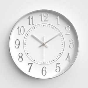 นาฬิกาแขวนผนังควอตซ์พลาสติกสไตล์โมเดิร์นมินิมอลขนาด 30 ซม. หน้าปัดเดียว ดีไซน์อาร์ตเดโค เงียบสงบ เหมาะสำหรับตกแต่งบ้าน <span class=keywords><strong>ราคา</strong></span> OEM/ODM - Product Image 3