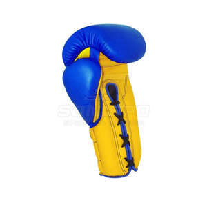 Gants de boxe en cuir robustes et durables, à lacets, anti-humidité, couleurs/logo personnalisables, service OEM, vente en gros directe usine - Product Image 5