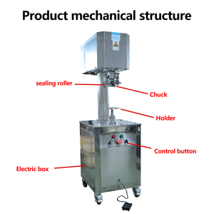Quảng Châu nhà máy bán tự động tin đóng hộp máy thực phẩm có thể Con dấu soda có thể niêm phong máy có thể niêm phong máy - Product Image 5