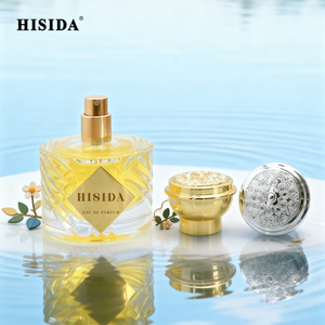 Flacon de parfum en verre transparent de luxe vide, 50 ml, 100 ml, élégant, avec bouchon à sertir, vente en gros du fabricant - Product Image 4