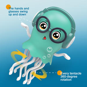 बच्चों की लाइट-अप जेलीफ़िश और ऑक्टोपस इलेक्ट्रिक डांसिंग खिलौना उपन्यास गाग - Product Image 5