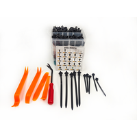 Boîte de 845 attaches universelles pour voiture, rivets et attaches à pression en PP pour garde-boue et plafond de voiture