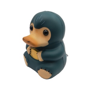 Logo personalizzato anatra ornitorinco forma PU palla antistress Squishy cartone animato giocattolo regalo promozionale per ragazzi e ragazze di età compresa tra 5 e 7 anni - Product Image 2