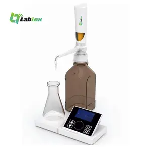 LABTEX 고정밀 LCD 디지털 전기 뷰렛 100ml 대용량 좋은 가격 실험실 뷰렛