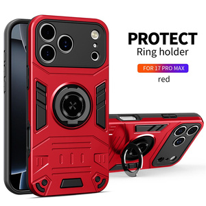 เคสโทรศัพท์แบบโลหะหรูหรา ดีไซน์<span class=keywords><strong>ล่าสุด</strong></span> สำหรับ Tecno Spark 40C GO 5G 30 Pop 10 7 Pova 6 พร้อมขาตั้งหมุนได้ แม่เหล็ก และที่วางแหวน - Product Image 4