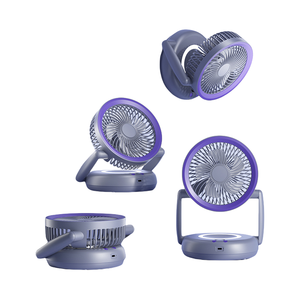 Ventilador portátil de escritorio plegable con carga USB para viajes al aire libre, nuevo modelo 2026, venta al por mayor del fabricante - Product Image 1