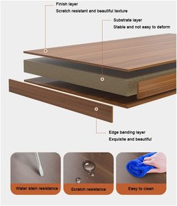 Xe Đẩy Gỗ Sáng Tạo Có Thể Di Chuyển Hình Tròn Đồ Nội Thất Phòng Khách Giường Phòng Ngủ Sofa Nhỏ Đầu Giường Bàn Cà Phê Đầu Bên Có Bánh Xe - Product Image 5