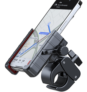 2024 New Anti-shake Cellphone Universal Bicycle Handlebar Stand Mount Bracket Motorcycle <strong>Phone</strong> <strong>Holder</strong> with <strong>Quad</strong> <strong>Lock</strong> - Product Image 4